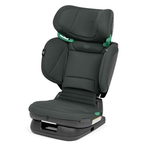 Peg Perego Viaggio Flex 120 Booster, 4D Total Adjust for Safety & Comfort, No Armrests, Compact Fold for Travel, 40-120 lbs, Made in Italy, Licorice (Black) in Kuwait