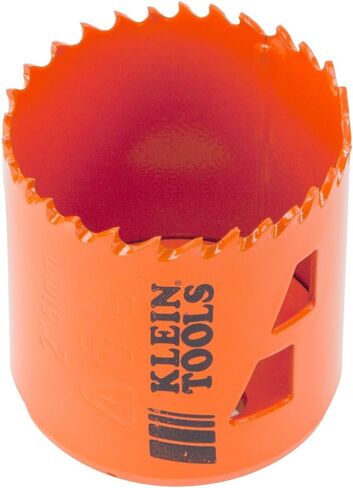Klein Tools 31948 3-Inch Bi-Metal Hole Saw for Steel Cutting, Heavy-Duty Hole Saw with Multiple Leverage, Cuts Iron, Aluminum, Wood, Plastic in Saudi Arabia