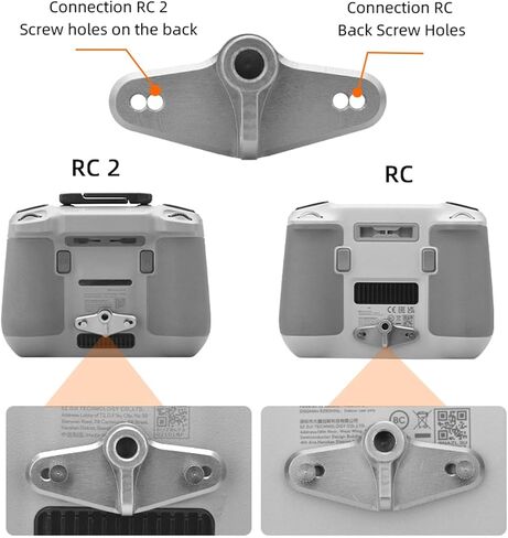 Mini 5 Pro RC2 Remote Bicycle Handlebar Mount Holder Clamp for DJI RC 2 / RC Control for DJI Avata 360 MINI 5 PRO Air 3S Flip Mini 4 3 Pro Mavic 4 3 PRO Drone, Bike Riding Follow-up Shooting in Kuwait