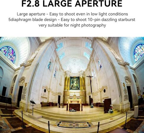7Artisans 7.5mm F2.8 II Wide Angle Fisheye Lens APS-C Manual Focus for Mirrorless Camera (Fujifilm X) in Kuwait