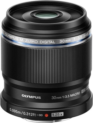 Olympus M.Zuiko Digital ED 30mm f/3.5 Macro Lens for Micro Four Thirds, 1.25x Magnification (Bundle) in Kuwait