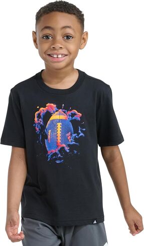 adidas Boys Short Sleeve T-Shirt Sports Logo Tee in Kuwait