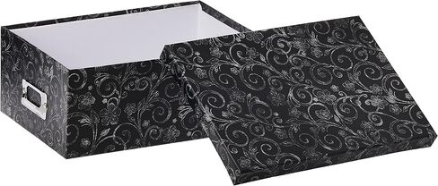 Pioneer Photo Albums B-1BW/CHLKF Chalkboard Floral Design Photo Storage Box in Kuwait
