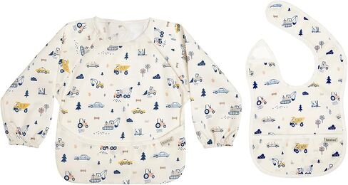 haakaa Waterproof Baby Bibs for Eating 2pcs for 6-24M in Kuwait