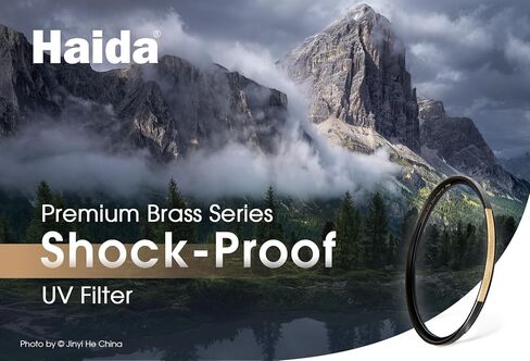 Haida Premium Brass MCUV Filter Shockproof Tempered Optical Glass Ultra Thin Ideal for Wide Angle (52mm) in Kuwait