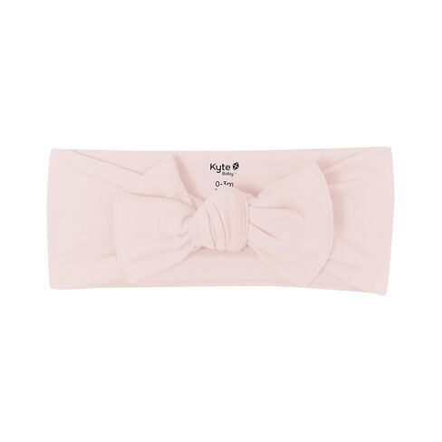 KYTE BABY Rayon Made From Bamboo Bow, (0-3 Months, Blush) in Kuwait