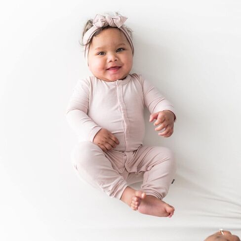 KYTE BABY Rayon Made From Bamboo Bow, (0-3 Months, Blush) in Kuwait
