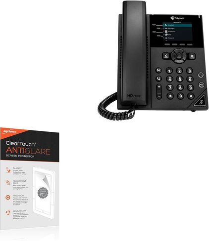 BoxWave Screen Protector Compatible with Polycom VVX 250 - ClearTouch Anti-Glare (2-Pack), Anti-Fingerprint Matte Film Skin in Kuwait