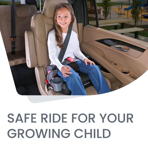 Britax Highpoint Backless Belt-Positioning Booster Seat, SafeWash Black Ombre in Kuwait