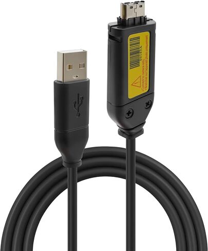 USB Cable Suitable for Samsung Camera Charger SUC-C3 SUC-C5 SUC-C7, Compatible with Samsung L200 PL120 P1000 TL105 SL420 SH100 ST65 PL210 Cameras, Data Transfer & Charging, 5FT in Kuwait