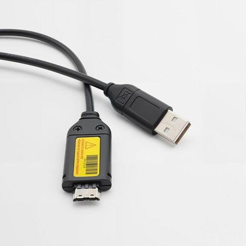 USB Cable Suitable for Samsung Camera Charger SUC-C3 SUC-C5 SUC-C7, Compatible with Samsung L200 PL120 P1000 TL105 SL420 SH100 ST65 PL210 Cameras, Data Transfer & Charging, 5FT in Kuwait