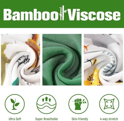 OPAWO Bamboo Sleepers for Baby Girl Pajamas Bamboo Pajamas Baby Romper 0-2T | 2 way zipper sleepers, short sleeve, baby summer pajamas, gentle on skin, silky soft, ultra breathable, stretchy, lightweight in Kuwait