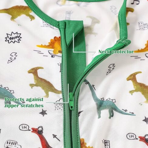 OPAWO Bamboo Sleepers for Baby Girl Pajamas Bamboo Pajamas Baby Romper 0-2T | 2 way zipper sleepers, short sleeve, baby summer pajamas, gentle on skin, silky soft, ultra breathable, stretchy, lightweight in Kuwait