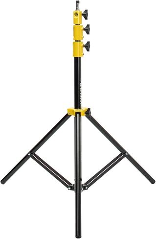 Flashpoint Pro Heavy-Duty Air-Cushioned Light Stand (Yellow, 7.2') in Kuwait