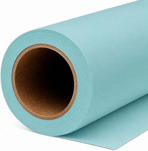 Yizhily Arctic White Seamless Paper Backdrop, 82 in x 16.4 ft in Kuwait