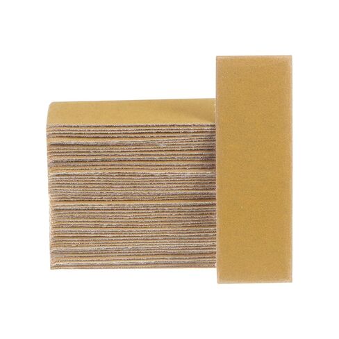 HARFINGTON 100pcs Micro Sander Paper 220 Grit 3.5x1.2 Inch Mini Sanding Sheets Strips Hook Loop Sandpapers for Wood Metal Small Projects Tight Spaces Polish Work in Kuwait