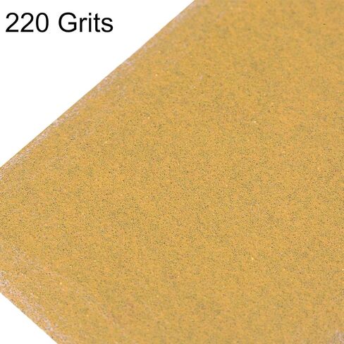 HARFINGTON 100pcs Micro Sander Paper 220 Grit 3.5x1.2 Inch Mini Sanding Sheets Strips Hook Loop Sandpapers for Wood Metal Small Projects Tight Spaces Polish Work in Kuwait