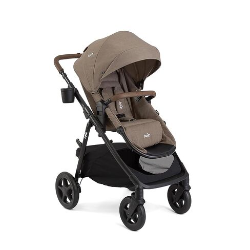 Joie Baby, Ginger and Rue Travel System – 4-in-1 Travel System with Lightweight Baby Car Seat and an Included Anti-Rebound Base for Easy Install and Height-Adjustable Stroller (Mocha) in Saudi Arabia