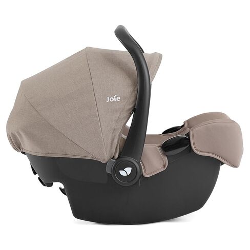 Joie Baby, Ginger and Rue Travel System – 4-in-1 Travel System with Lightweight Baby Car Seat and an Included Anti-Rebound Base for Easy Install and Height-Adjustable Stroller (Mocha) in Saudi Arabia