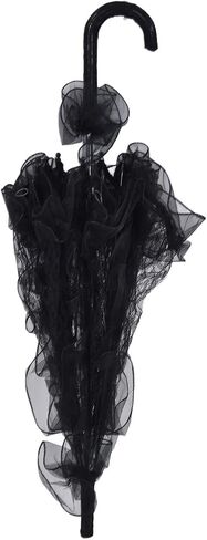 Wedding Parasol Lace Bride Umbrella Stylish Decor for Celebrations and Photography 22.8in Diameter in Kuwait