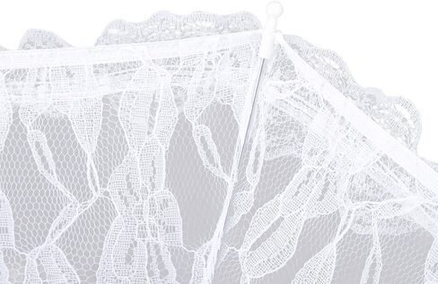 Bridal Lace Umbrella Durable Lace Material for Outdoor Weddings and Prom Events 19.7x17.1in in Kuwait