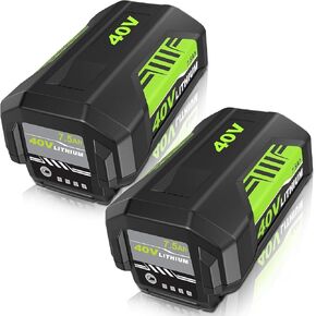 2Pack 7.5Ah OP4026 Replacement for Ryobi 40V Batteries(7.5Amps-2PC) | Compatible with Ryobi 40V Battery OP4040 OP40404 OP40201 in Kuwait