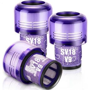 V12 Filter Replacements for Dyson V12 Detect Slim, Detect Slim Animal, Slim+ Cordless Vacuum and V12 Slim Absolute Vacuums, SV34, SV35 V12 Vacuum Cleaner Filter Replacement, Part No. 971517-01, 2 Pack in Saudi Arabia