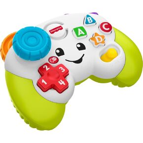 Fisher-Price Baby & Toddler Toy Laugh & Learn Game Controller, Green, Musical Learning Activity for Pretend Play Infants Ages 6+ Months in Kuwait