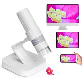 M2C Wireless Digital Microscope 50X-1000X, Handheld Portable | 1080P HD USB Coin Microscope Compatible with iPhone, Android, iPad & PC, Perfect for Coin Collection & Science in Saudi Arabia