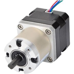 Stepper Motor Nema 17 Geared Stepper Motor w/Gear Ratio 27:1 Planetary Gearbox 0.4A L=3.3cm in Kuwait