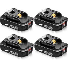 BL1860B 3000mAh Replacement for Makita 18V Battery(Multi-2PC) | Compatible with Makita 18 Volt Battery Drill,Impact Driver,Vacuum,Blower,Saw,Pruning Saw in Kuwait