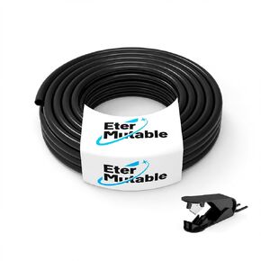 1/4 Inch OD Black Polyurethane PU Pneumatic Air Hose Tubing 32.8 Feet/10Meter Air Brake Line Tubing Compressed Accessories in Kuwait