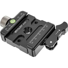 Arca Swiss Lever Lock Clamp for Magpul Mlok Bipod, Camera Quick Release Clamp Mlok Rail WEYLLAN AL60 All Metal Quick Release Plate Adapter for Tripod Ball Head, Knob Locking & Lever Locking in Saudi Arabia