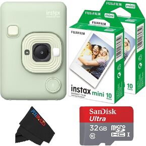Fujifilm Mini LiPlay Hybrid Instant Camera with Mini Film (Deep Bronze, w/ 40 Film Sheets) in Kuwait