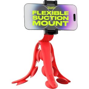 Tenikle PRO Volcano Red - Flexible Tentacle Tripod for Mobile Phone and Action Camera GoPro, Insta360, DJI Osmo, Bendable Suction Cup Camera Mount & Holder, iPhone & Android Compatible in Kuwait