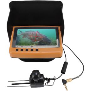Fabater Underwater Fishing Camera with 25M Cable, FHD 5MP, Portable Fish Finder for Fishing Enthusiasts, 4.5" Organic LED Screen in Kuwait