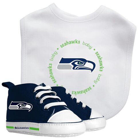 Baby Fanatic Bib with Pre-walker, Seattle Seahawks in Kuwait