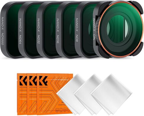 K&F CONCEPT UV Lens Filter for GoPro Hero 13/12/11/10/9 Black | MCUV Protection Clear HD Optical Glass Multi-Coated Plastic Frame, FG011 in Kuwait