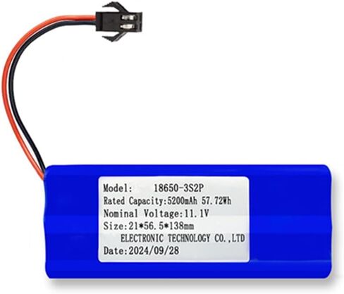 5200mAh 11.1v with SM Plug 18650-3S2P Battery for Everlasting 48 WATT LED UV Lamp in Kuwait