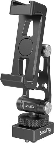 SMALLRIG Metal Phone Holder Support with Cold Shoe Mount, Universal Smartphone Adapter Support Free Adjustment Joints, Phone Tripod Mount for iPhone 17/16/15, for Samsung Galaxy etc-4382 in Kuwait