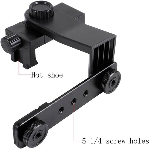 Phone Holder for DJI Osmo Pocket 3 & Insta360 Luna Ultra | Phone Mount Expansion Accessories 1/4" Thread Hole, Used with Tripod &Extension Rod in Kuwait