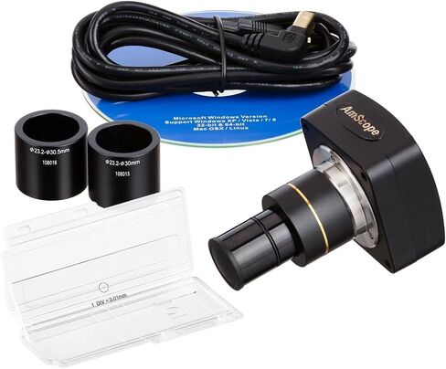 AmScope MU1000-CK 10MP USB2.0 Microscope Digital Camera Plus Calibration Kit in Kuwait