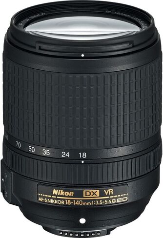 Nikon 1577 D5600 DX-Format Digital SLR with AF-S DX NIKKOR 18-140mm f/3.5-5.6G ED VR Lens, Black (Renewed) in Kuwait
