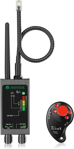 JMDHKK M8000 Hidden Camera Detector, Gray | Bug Detector, Camera Finder, Signal Detector, For Hotels, Travels, Vehicles, Offices, Public Fitting Rooms in Saudi Arabia