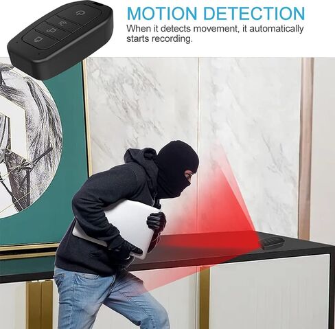 2K HD Hidden Camera Spy Camera with Night Vision Motion Detection,64GB Security Camera in Kuwait