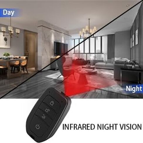 2K HD Hidden Camera Spy Camera with Night Vision Motion Detection,64GB Security Camera in Kuwait