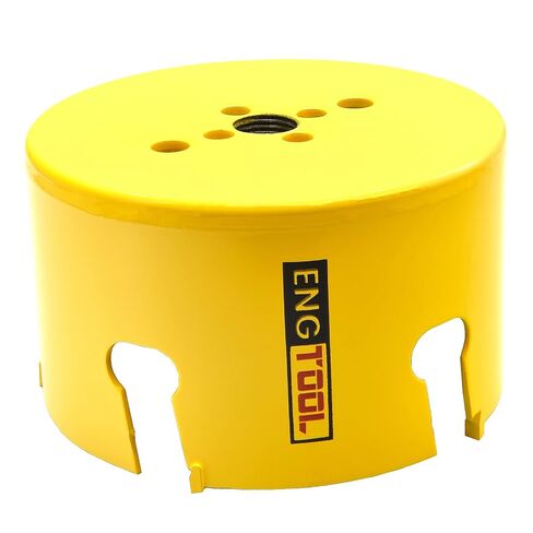 MaxTool 4-1/4"TCT Hole Saw 108mm Carbide Tip Holesaw 2.25" Deep with 5/8-18 Thread for Cutting Asphalt Brick Concrete MDF Tough Material; CT00Y57R416 in Kuwait