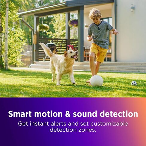 Roku Outdoor Camera for Home Security - IP65 Weather Resistance Wireless Security Camera with 1080p HD Night Vision, Works with Alexa & Google, Motion Detection - 90-Day Subscription Included, White in Kuwait