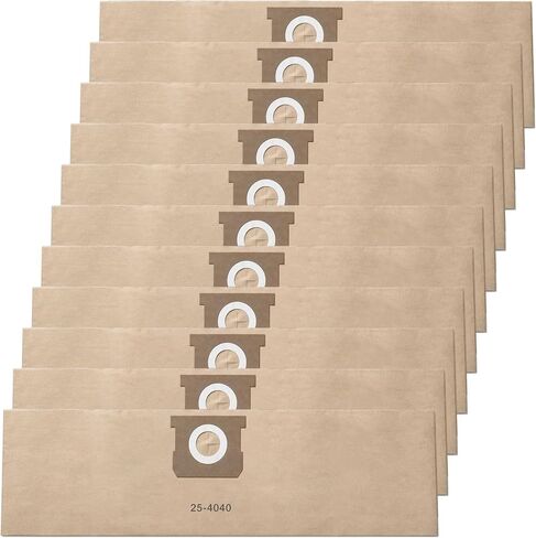 11 Pack DXVA19-4104 Disposable Filter Bags Compatible with DEWALT 5-8 Gallon Wet/Dry Vacuum, Disposable Shop Vac Bags Replacement: DXV05P, DXV05S, DXV06PL, DXV08S, DXV08SL, DXV08SA in Kuwait