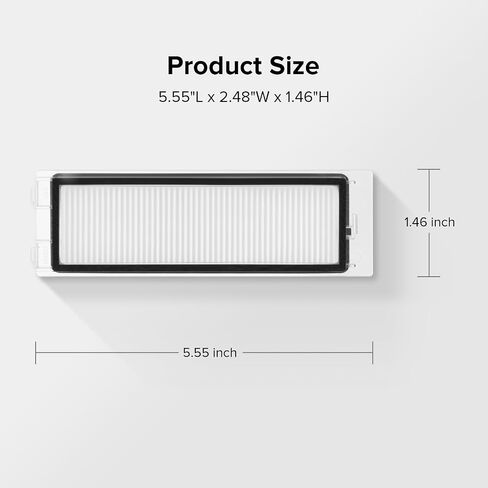 roborock 2 Pack Washable Filter Replacement Parts Compatible ONLY with Q Revo & Qrevo 2R3W (Not for other Qrevo models) in Saudi Arabia